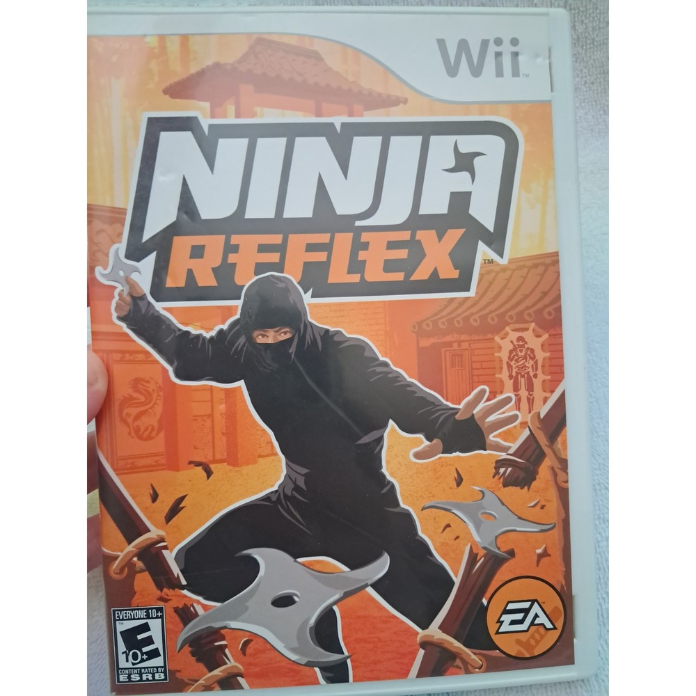 Ninja Reflex Nintendo Wii‎ EA Games 2008 Complete CIB Ninja Training Action
